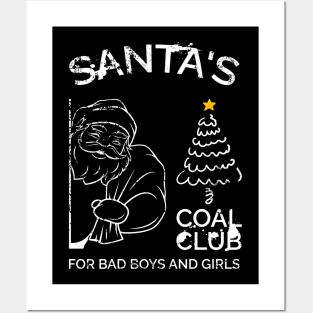 Offensive Santa's Coal Club Posters and Art
